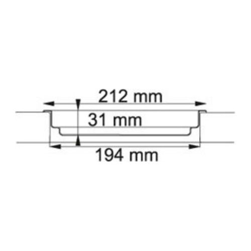 ΕΝΘΕΤΗ ΑΝΟΞΕΙΔΩΤΗ ΗΛΕΚΤΡΟΝΙΚΗ ΖΥΓΑΡΙΑ FRANKE Inox λείο